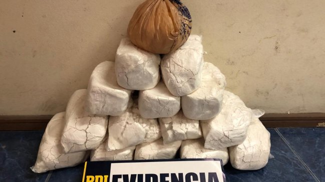 Desarticulan red de narcotráfico en la Región de Tarapacá