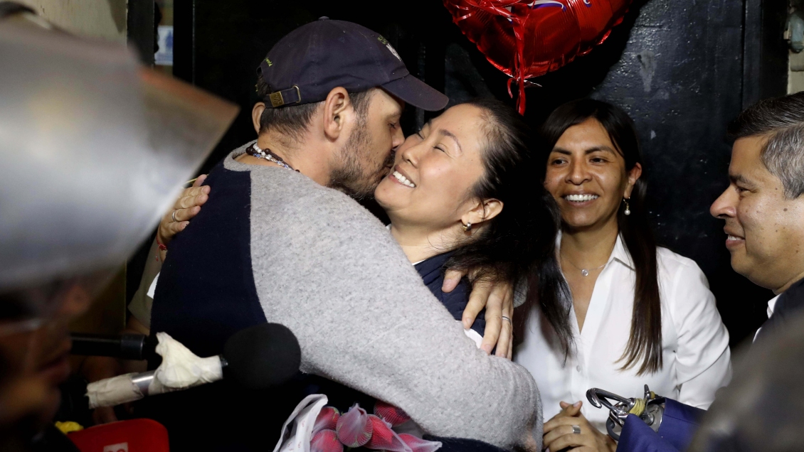 Keiko Fujimori salió de la cárcel