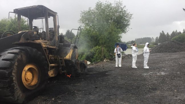 Ataque incendiario se registró en la ruta que une Labranza con Nueva Imperial