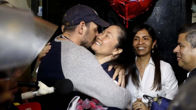 Keiko Fujimori salió de la cárcel