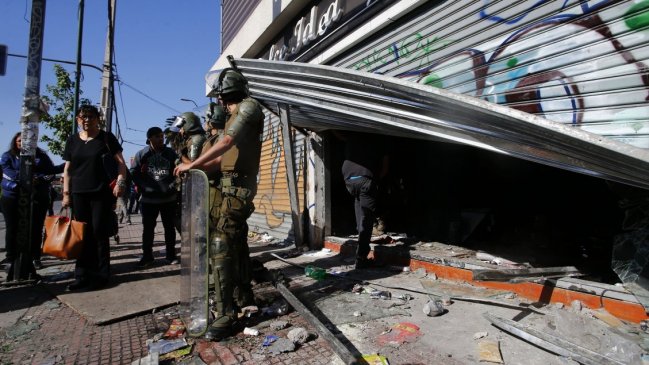 Municipalidad de La Cisterna presentará recurso por baja presencia policial en saqueos