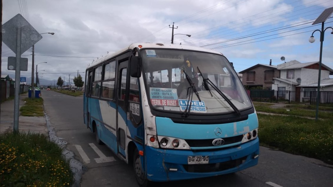 Microbuseros suspenden paro programado para este martes en Puerto Montt