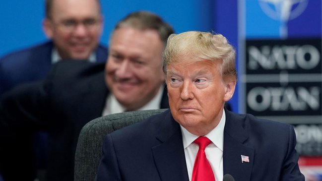 Trump se enojó por supuestas burlas de líderes de la OTAN y canceló conferencia