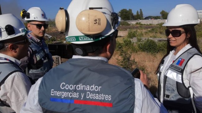 Chillán Viejo: Inician sumario contra empresa que sufrió incendio en acopio de neumáticos