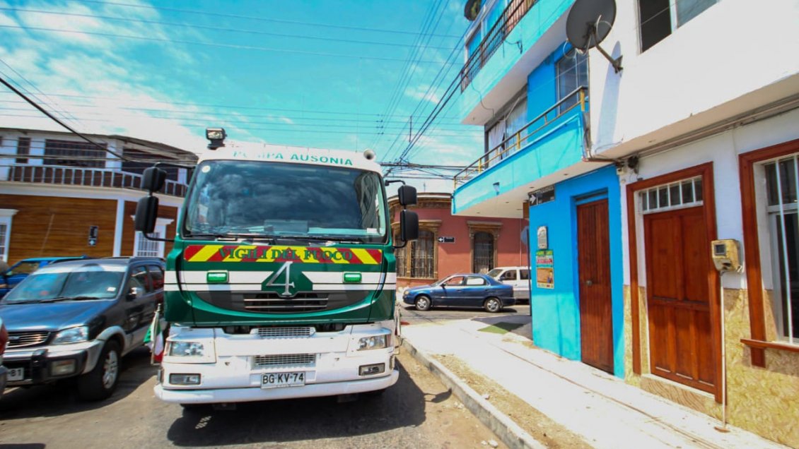 Amago de incendio movilizó a Bomberos en Iquique