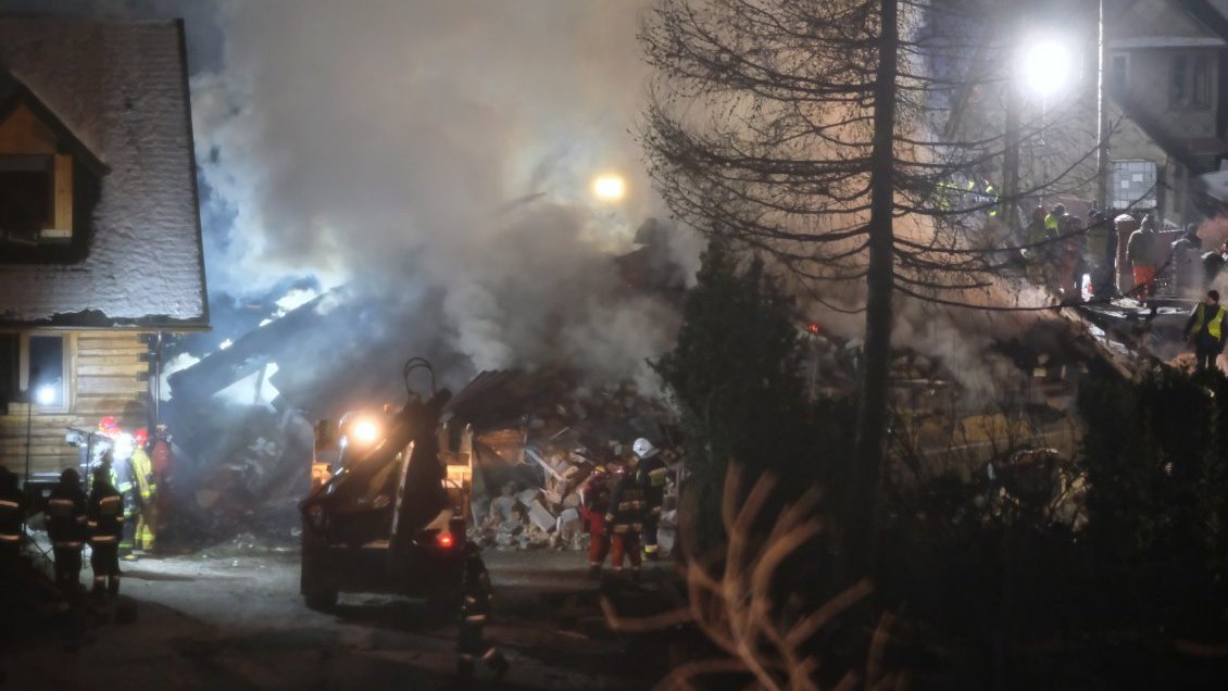 Explosión de gas en Polonia dejó ocho muertos