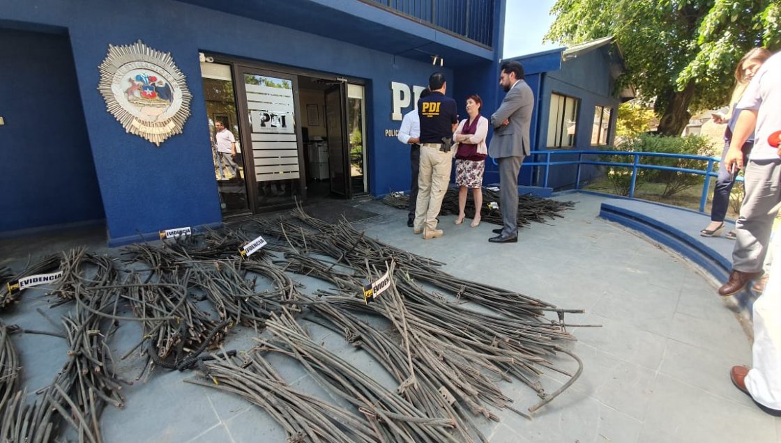 Prisión preventiva para tercer imputado por robo de cables a red ferroviaria en Ñuble
