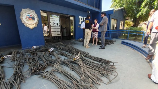 Prisión preventiva para tercer imputado por robo de cables a red ferroviaria en Ñuble