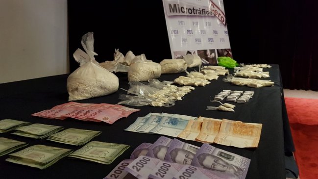 Formalizan a cuatro personas por microtráfico en Iquique