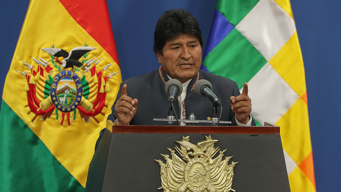 Congreso extraordinario del MAS determinó nombrar a Evo Morales como jefe de campaña