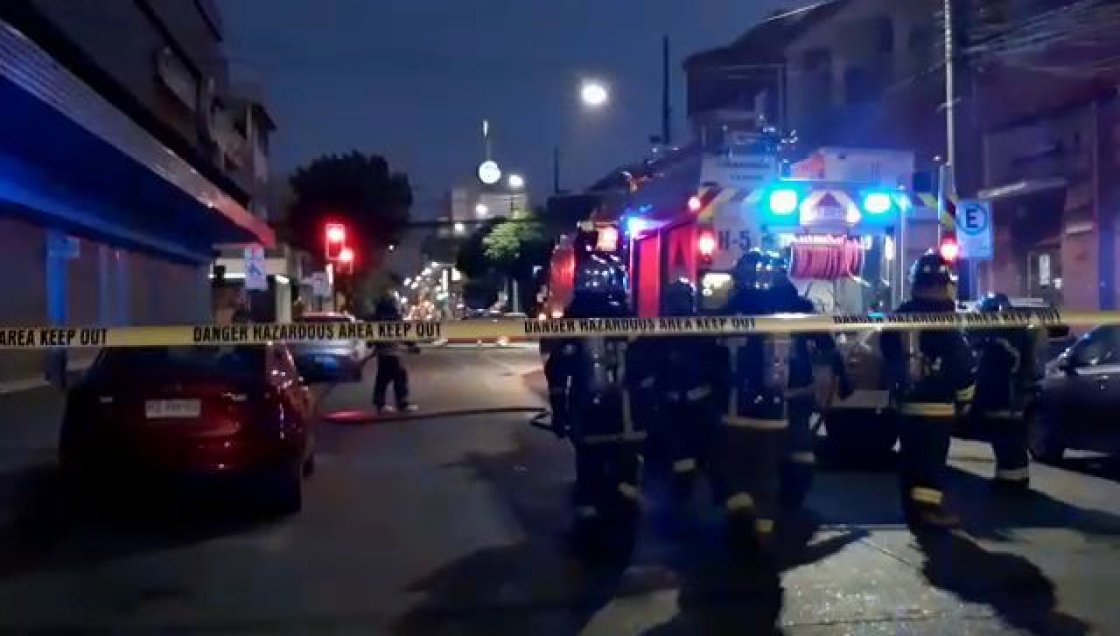 Sustancias peligrosas en camión recolector de basura provocaron emergencia en el centro de Chillán