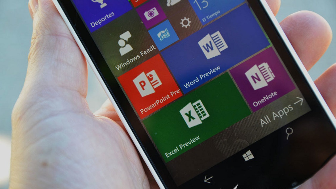 Microsoft anuncia fin de soporte para aplicaciones Office de Windows 10 Mobile