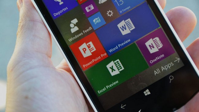 Microsoft anuncia fin de soporte para aplicaciones Office de Windows 10 Mobile