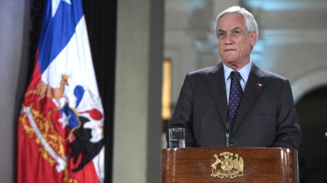 Presidente Piñera propone penas de cárcel para delitos de 