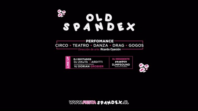 Vuelve la fiesta Old Spandex, de la mano de Ricardo Oyarzún