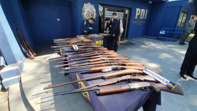 Fiscalía trabaja en la recuperación de más de 4.300 armas de dueños fallecidos en Ñuble
