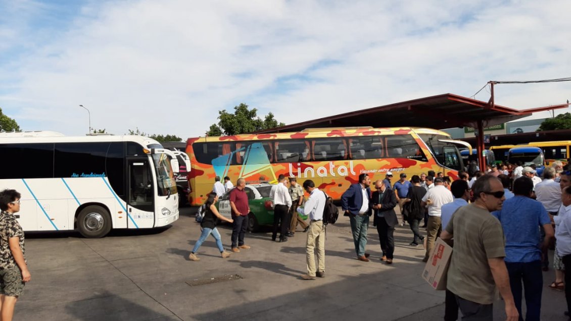 Microbuseros entregaron propuesta de funcionamiento para el Terminal de Talca