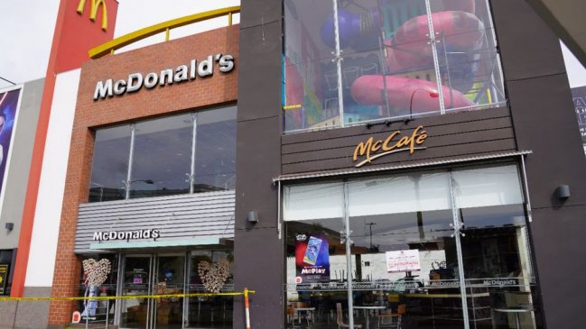 McDonald's cierra por dos días en Perú tras muerte de jóvenes trabajadores