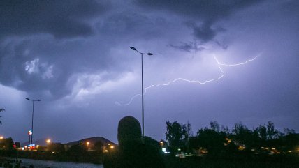 Alerta preventiva en Magallanes por pronóstico de tormentas eléctricas