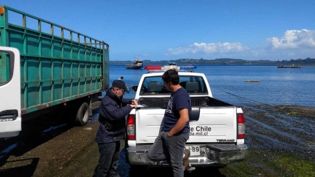 Más de dos toneladas de recursos en veda fueron incautados en Castro