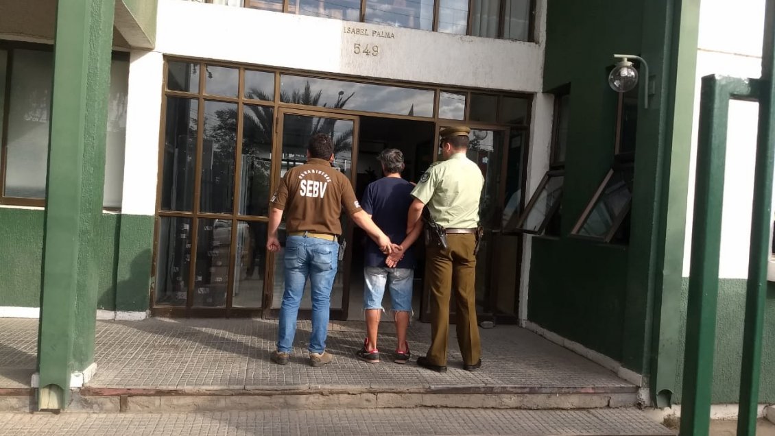 Carabineros detiene a dos sujetos que se encontraban prófugos en Rancagua