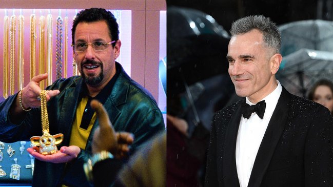 Adam Sandler recibió inesperadas felicitaciones de Daniel Day-Lewis por “Uncut Gems”