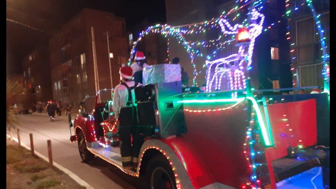 Fotos As fue la caravana de Navidad de los Bomberos de