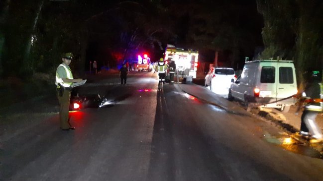 Maule: Accidentes de tránsito dejaron a seis personas fallecidas durante Navidad