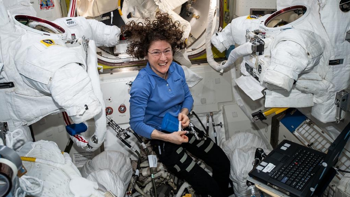 La astronauta que batió el récord de una mujer en el espacio