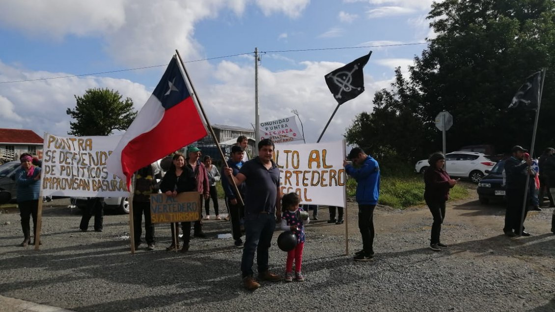 Vecinos de Ancud van a la Justicia para detener obras de vertedero