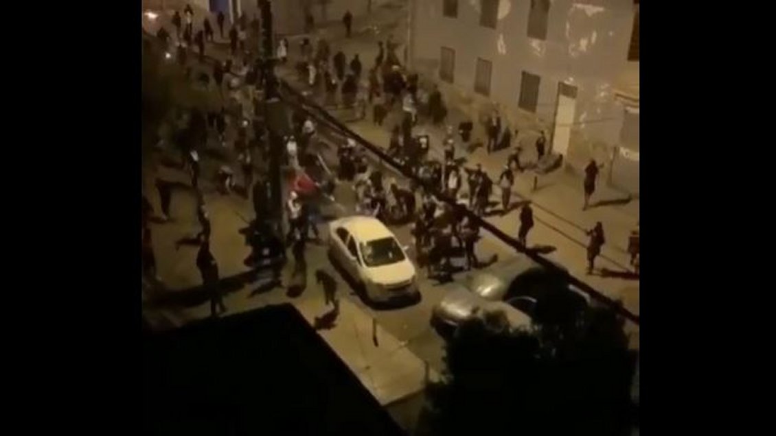 Carabineros abrirá investigación por funcionario que protagonizó incidente con manifestantes