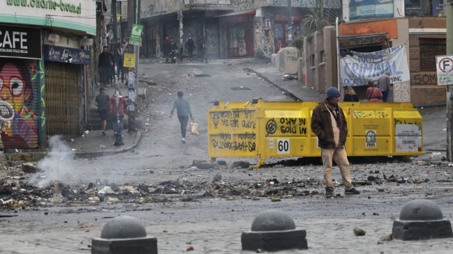 Balance: Nueve detenidos tras los incidentes de Año Nuevo en Valparaíso