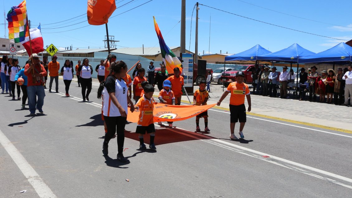 Estadio Municipal de Colchane estrenará césped sintético en torneo deportivo de pueblos originarios