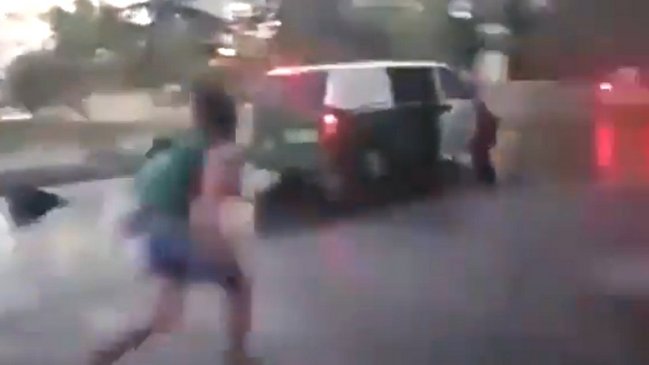 Contraloría investiga insulto viral de carabinero a manifestante