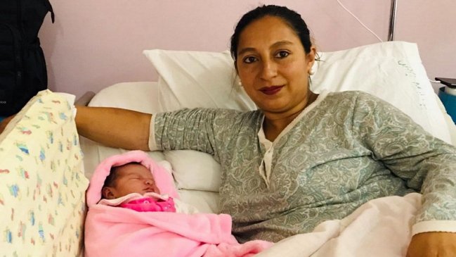 Josefa Fuentes fue la primera guagua nacida este 2020 en la Región de Ñuble