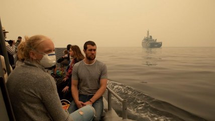 Australia: La dramática evacuación de miles de afectados por incendios