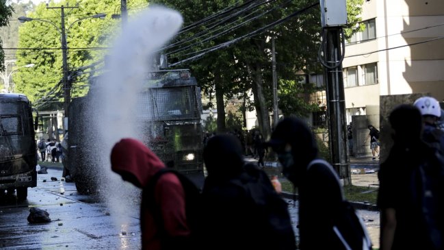 Seremi de Salud aprobó protocolo para uso de disuasivos químicos en Concepción