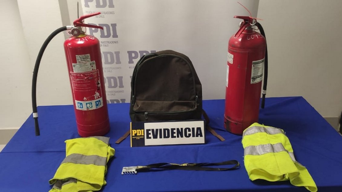 Delincuente con amplio prontuario fue detenido en medio de protesta contra la PSU