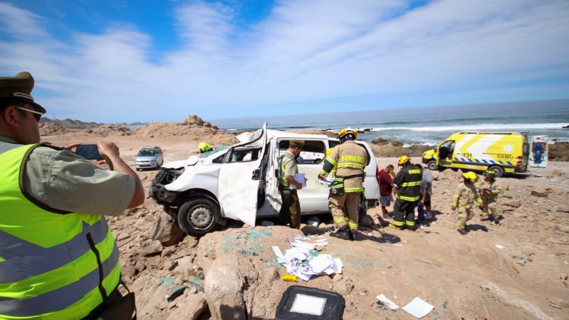 Iquique: Formalizarán a conductor de vehículo municipal que volcó y dejó a una persona fallecida