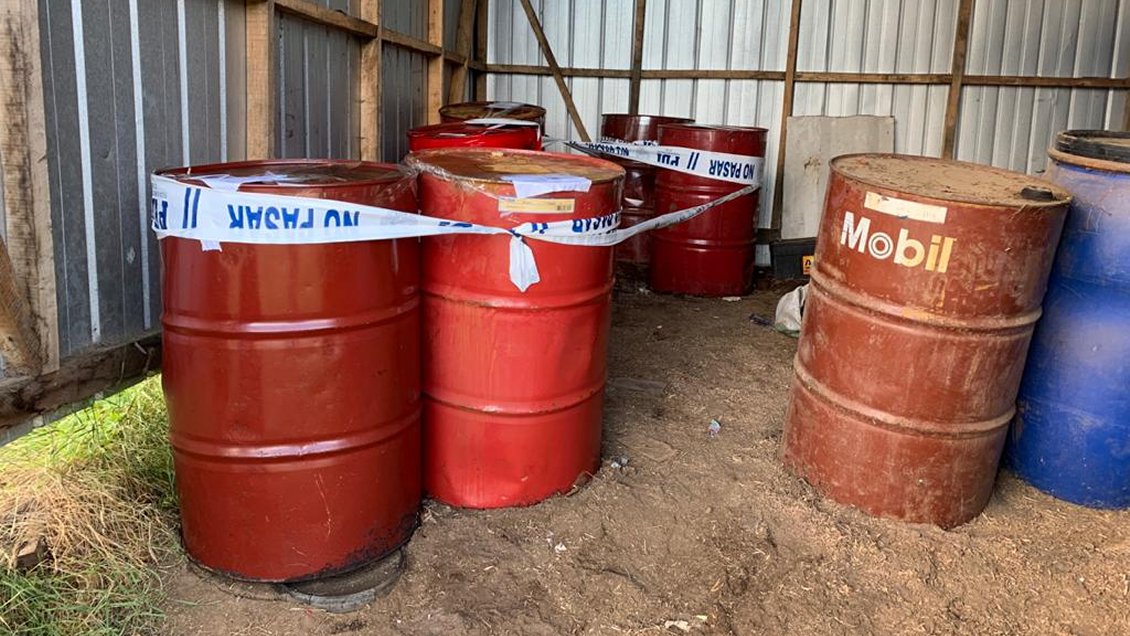 Puerto Chacabuco: Hombre fue detenido por tráfico de residuos peligrosos