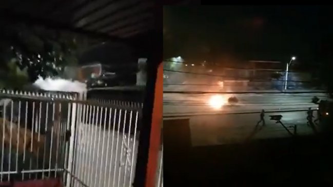 Denuncias por represión policial e incidentes marcan violenta jornada en Pudahuel Sur