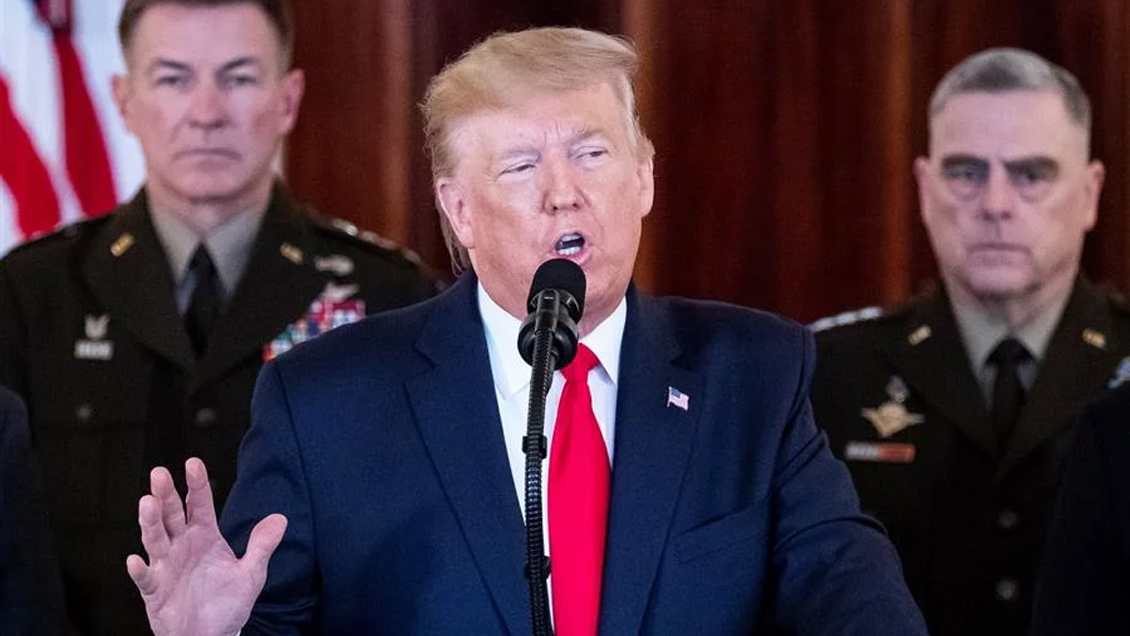 Trump aleja el conflicto militar con Irán, pero no convence al Congreso