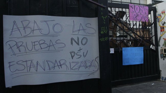 PSU: Alumnos que hayan participado del boicot quedarán excluidos del proceso de admisión