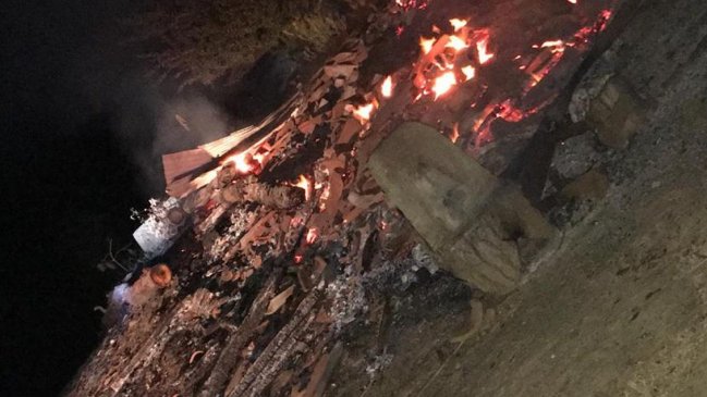 Sujetos incendiaron una casa y una bodega en Tirúa