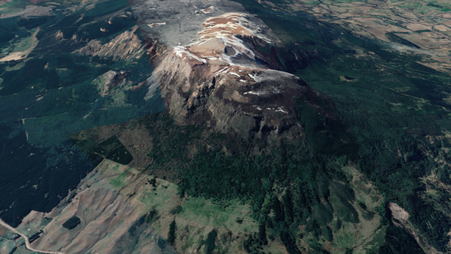 Continúan las labores de rescate de cuerpo encontrado en acantilado en la Reserva Nacional Coyhaique