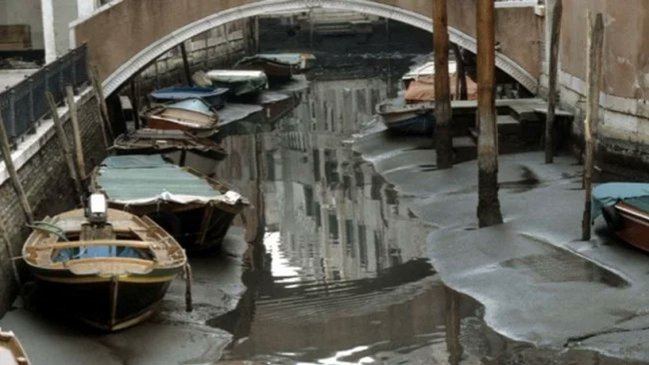 Las dos caras de Venecia: De las inundaciones a la sequía en sus canales