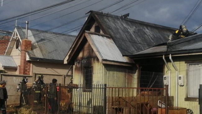 Joven resultó con graves quemaduras tras incendio en Punta Arenas