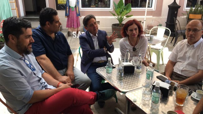 Nueva directiva DC del Maule se reunió con precandidato a alcalde de Talca