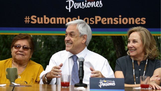 Reforma previsional: Piñera urge al Congreso para pagar pensiones más altas en marzo o abril