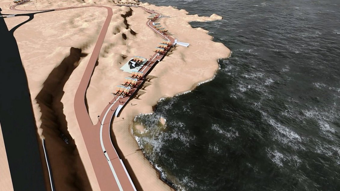 Paseo turístico en caleta Los Verdes supera el 60 por ciento de avances
